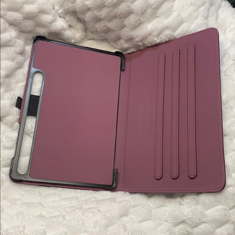 🌹Fintie • NWT GALAXY TAB Faux Leather Purple Protective Tablet Case • •